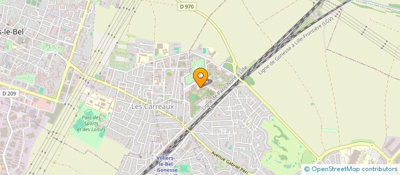 localisation de l'entreprise MONSIEUR EL HASSANE LAHOUAOUI à GONESSE