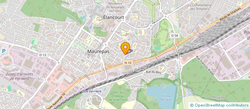 localisation de l'entreprise MONSIEUR EL HASSANE NAJARI  MAUREPAS