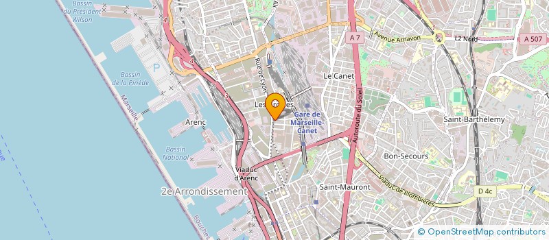 localisation de l'entreprise MONSIEUR EL HASSANI à MARSEILLE