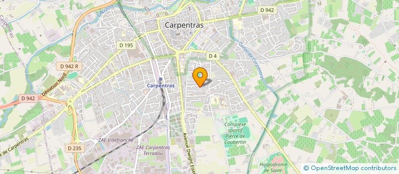 localisation de l'entreprise MONSIEUR EL HAYATY  CARPENTRAS