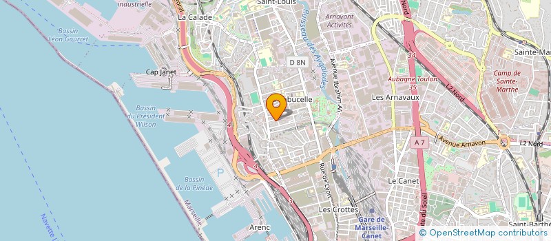 localisation de l'entreprise MONSIEUR EL HIRECHE à MARSEILLE