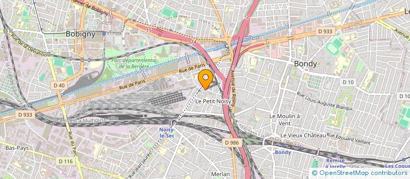 localisation de l'entreprise MONSIEUR EL HOCINE NIAL à NOISY-LE-SEC