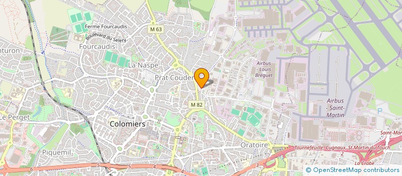 localisation de l'entreprise MONSIEUR EL HOSSAIN LAKHILI à COLOMIERS