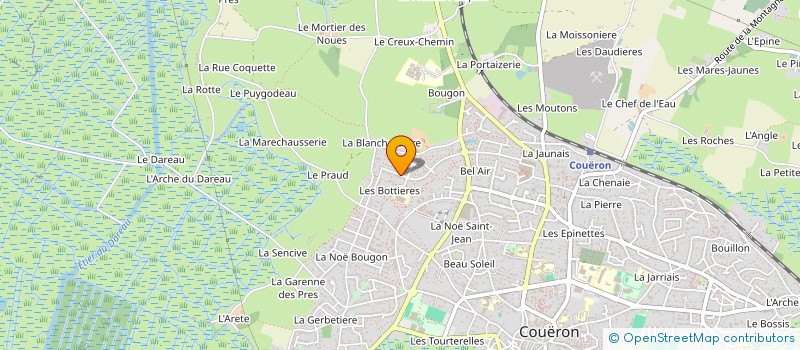 localisation de l'entreprise MONSIEUR EL HOUARI HAJJI à COUERON