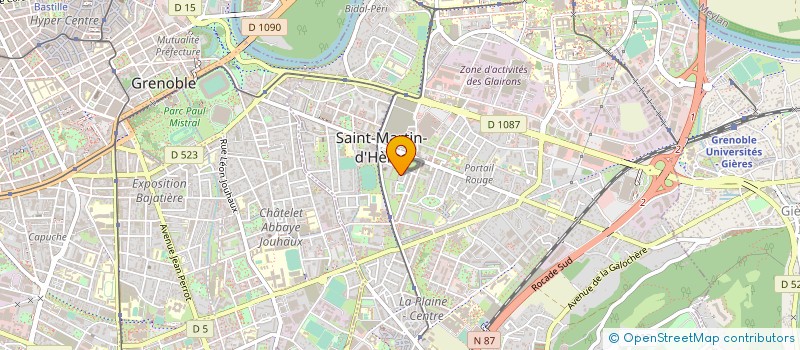 localisation de l'entreprise MONSIEUR EL HOUARI LEKAL à SAINT-MARTIN-D'HERES