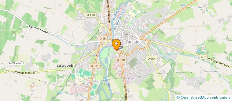 localisation de l'entreprise MONSIEUR EL HOUCINE ADDAHMANI  CONDOM