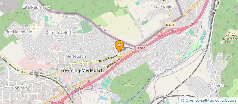 localisation de l'entreprise MONSIEUR EL HOUCINE AIT SAMA  FREYMING-MERLEBACH