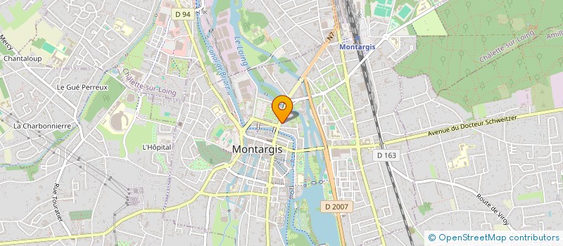 localisation de l'entreprise MONSIEUR EL-HOUCINE CHAA à MONTARGIS