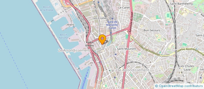 localisation de l'entreprise MONSIEUR EL HOUCINE EL MOUDDENE à MARSEILLE