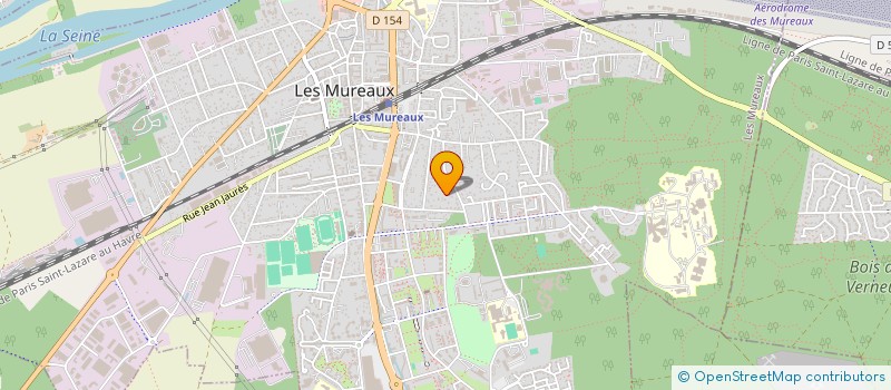 localisation de l'entreprise MONSIEUR EL HOUCINE HAMMOU-OUHAMMOU  LES MUREAUX