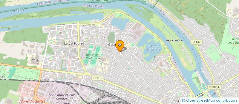 localisation de l'entreprise MONSIEUR EL HOUCINE ZERIOUH  MANTES-LA-JOLIE