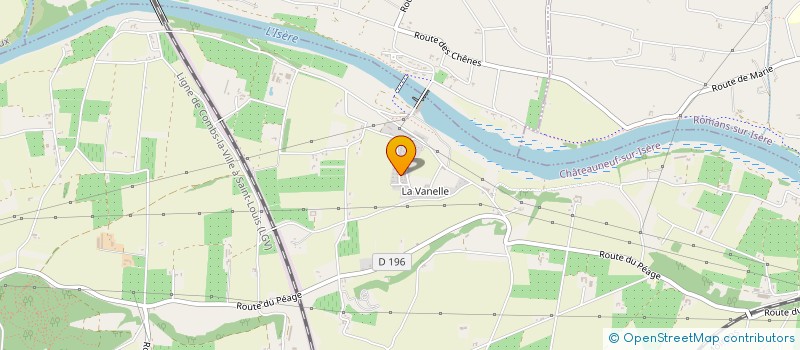 localisation de l'entreprise MONSIEUR EL HOUSIN FATMI  CHATEAUNEUF-SUR-ISERE