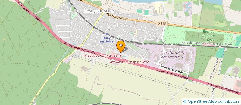 localisation de l'entreprise MONSIEUR EL HOUSSAINE AMEZZIANE  ROSNY-SUR-SEINE