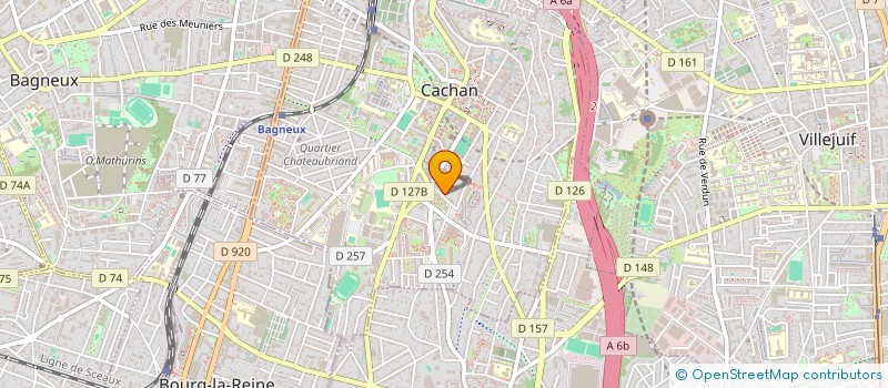 localisation de l'entreprise MONSIEUR EL HOUSSAINE BIQANTARN  CACHAN