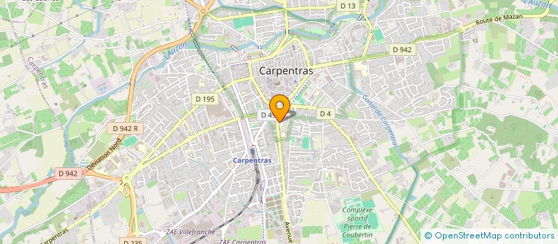 localisation de l'entreprise MONSIEUR EL HOUSSAINE DRISSIKA à CARPENTRAS