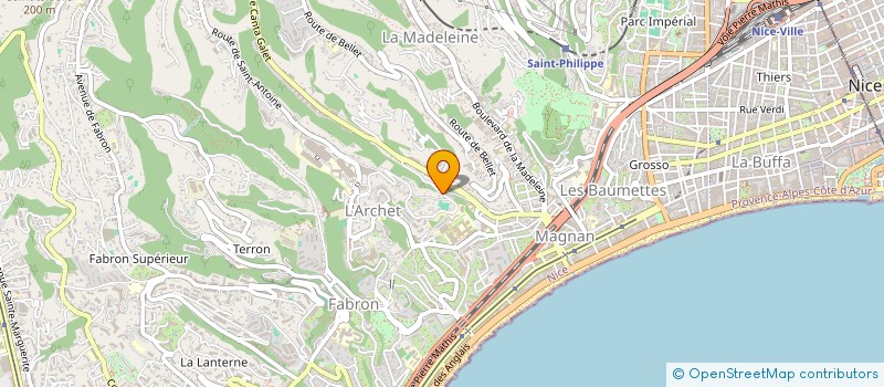 localisation de l'entreprise MONSIEUR EL HOUSSAINE KHALFAOUI à NICE