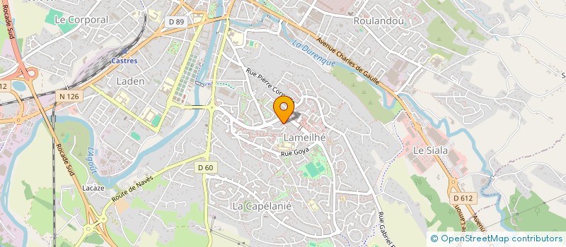 localisation de l'entreprise MONSIEUR EL HOUSSAINE NAIT ABDI  CASTRES