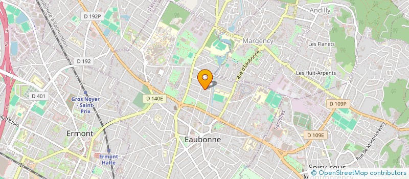 localisation de l'entreprise MONSIEUR EL HOUSSIN MOUMEN à EAUBONNE