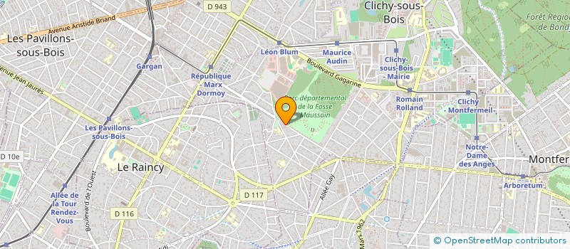 localisation de l'entreprise MONSIEUR EL HOUSSINE BEGBEG à CLICHY-SOUS-BOIS