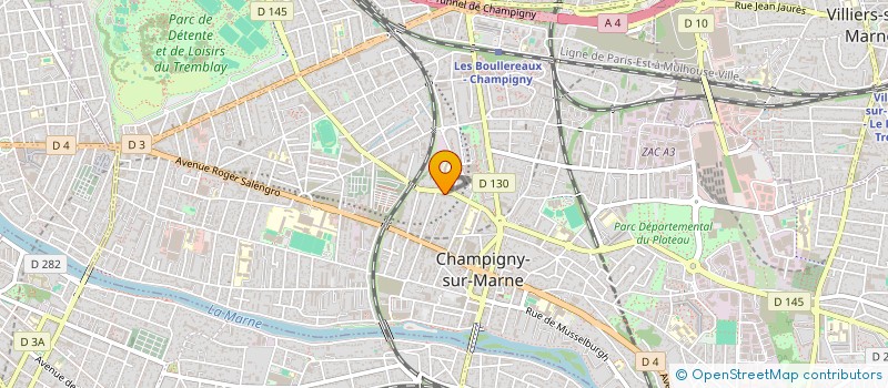 localisation de l'entreprise MONSIEUR EL-HOUSSINE JILAL à CHAMPIGNY-SUR-MARNE