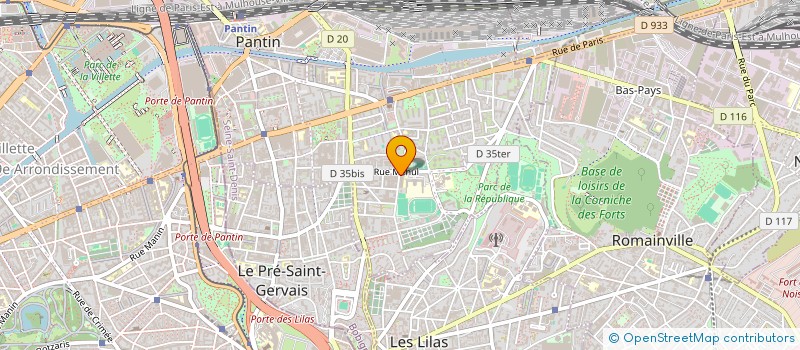 localisation de l'entreprise MONSIEUR EL IDTALEB à PANTIN