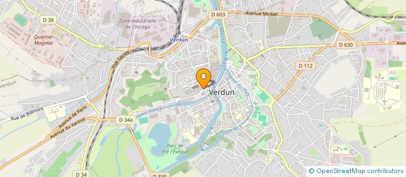 localisation de l'entreprise MONSIEUR EL-KARIM JAQUILINI ATTOUMANI à VERDUN