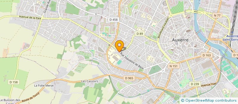 localisation de l'entreprise MONSIEUR EL KAZAZ à AUXERRE