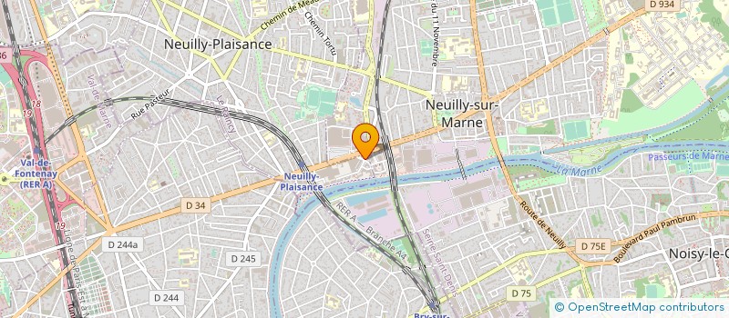 localisation de l'entreprise MONSIEUR EL KHALIL EL BADRAOUI  NEUILLY-PLAISANCE