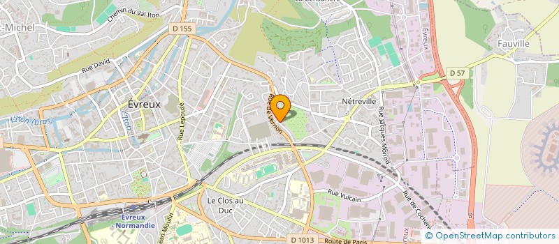 localisation de l'entreprise MONSIEUR EL-KHAMIS SALAMA  EVREUX