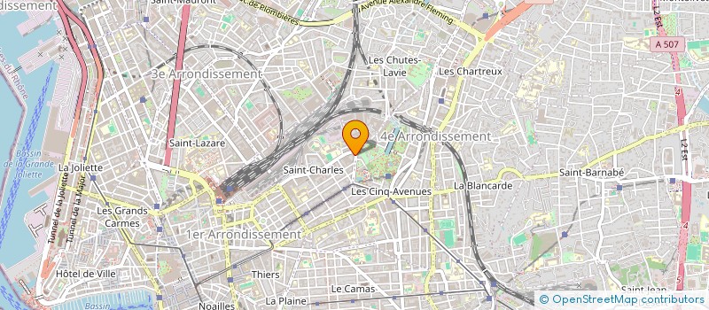 localisation de l'entreprise MONSIEUR EL KHAYOUR à MARSEILLE