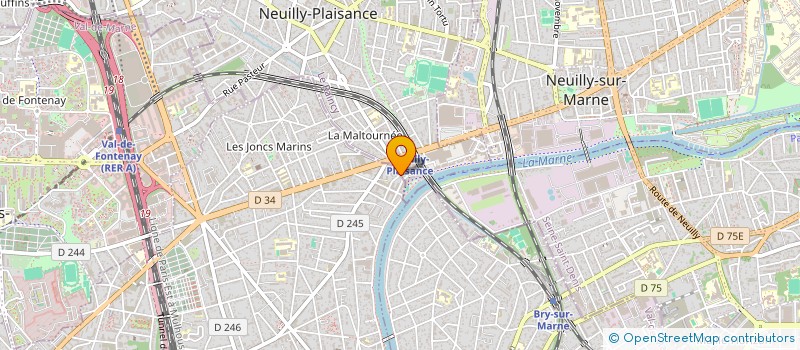 localisation de l'entreprise MONSIEUR EL KHEIR BOUAZZA  NEUILLY-PLAISANCE