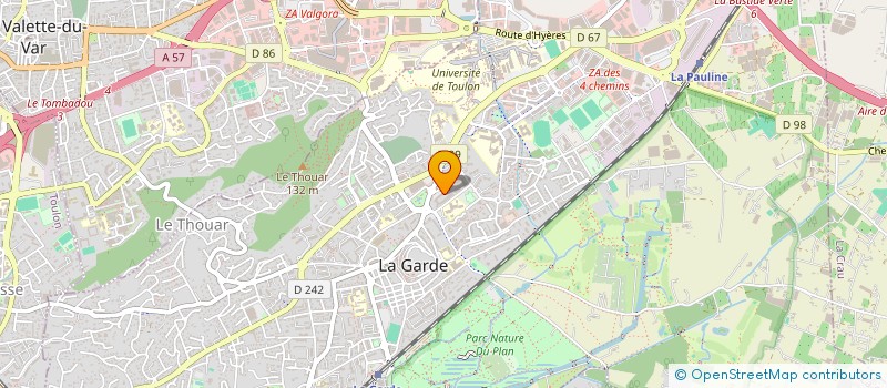 localisation de l'entreprise MONSIEUR EL KHLAFA MRANI ALAOUI à LA GARDE