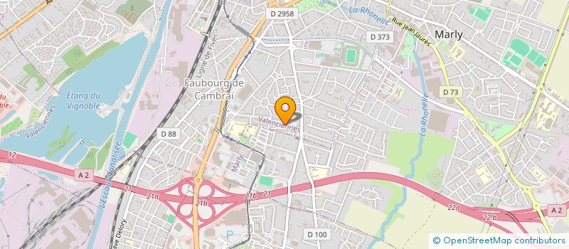 localisation de l'entreprise MONSIEUR EL KOULALI  VALENCIENNES