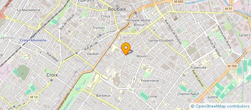 localisation de l'entreprise MONSIEUR EL LAAMANE  ROUBAIX