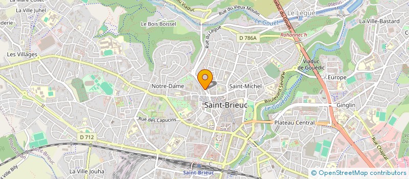 localisation de l'entreprise MONSIEUR EL M'SAHEL à SAINT-BRIEUC