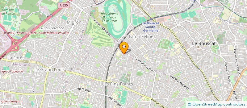 localisation de l'entreprise MONSIEUR EL MAHDI EL KABBOURI  BORDEAUX