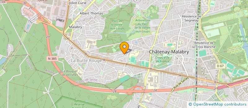 localisation de l'entreprise MONSIEUR EL MAHDI KODAD  CHATENAY-MALABRY