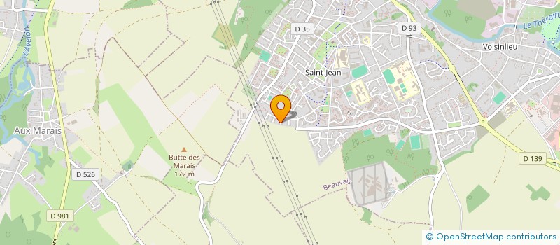 localisation de l'entreprise MONSIEUR EL-MAHDI LARBI  BEAUVAIS