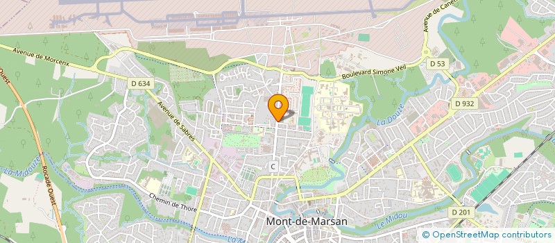 localisation de l'entreprise MONSIEUR EL MAHDI RJAFALLAH  NERAC