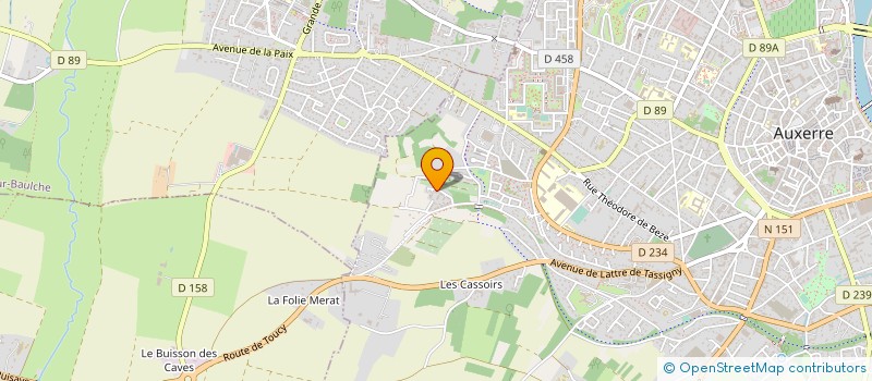 localisation de l'entreprise MONSIEUR EL MAHDI ZIANI à AUXERRE