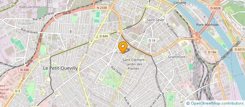 localisation de l'entreprise MONSIEUR EL-MAHFOUD BABA à ROUEN