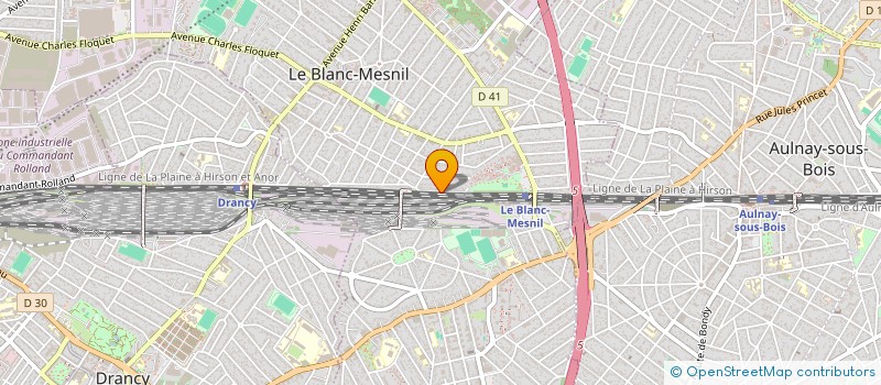localisation de l'entreprise MONSIEUR EL MAHJOUB BAKHTI à LE BLANC-MESNIL