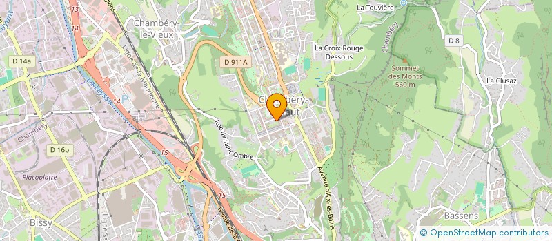 localisation de l'entreprise MONSIEUR EL MAHJOUB MALKI  CHAMBERY