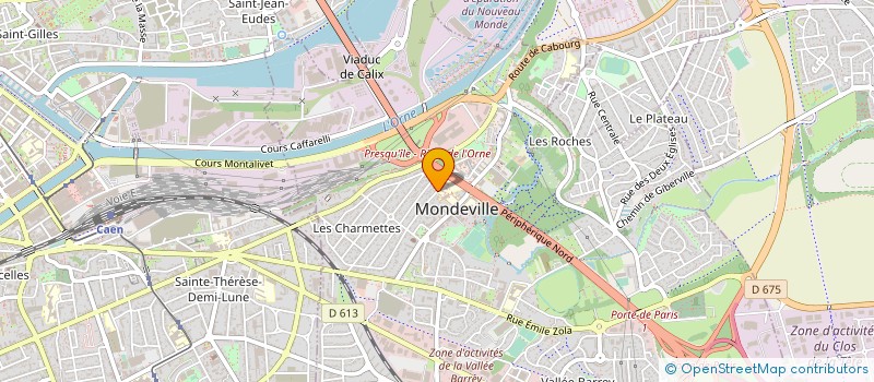 localisation de l'entreprise MONSIEUR EL MANSOUR EL MANSOUR FIHMI à MONDEVILLE
