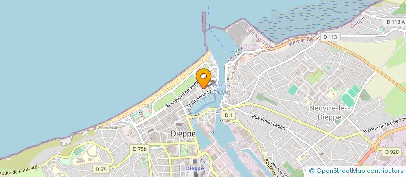 localisation de l'entreprise MONSIEUR EL MATI KNIZ MADID à DIEPPE