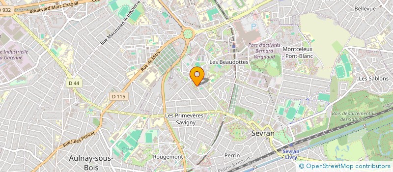 localisation de l'entreprise MONSIEUR EL-MEDHI MHANNI à SEVRAN