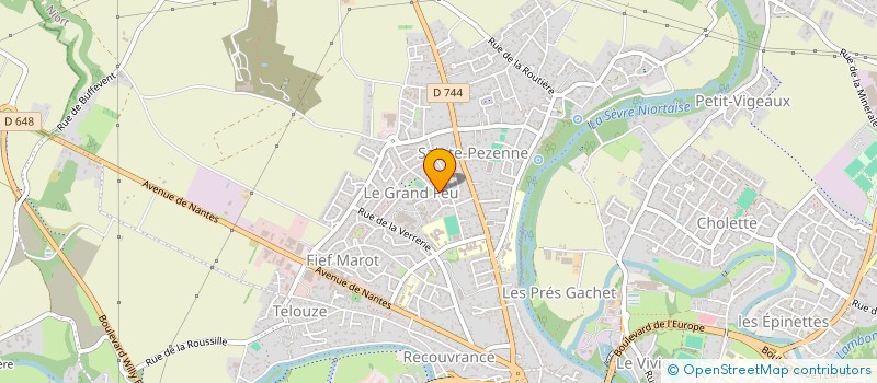 localisation de l'entreprise MONSIEUR EL MEHDI BEL HAFIANI  NIORT