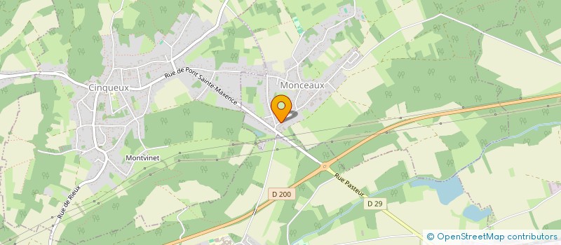 localisation de l'entreprise MONSIEUR EL MEHDI BELMAALEM  MONCEAUX