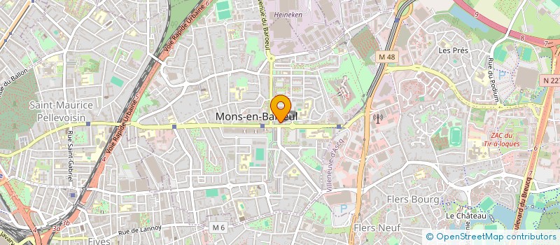 localisation de l'entreprise MONSIEUR EL MEHDI EL HILLALI  MONS-EN-BARUL