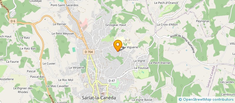 localisation de l'entreprise MONSIEUR EL-MEHDI ES-SEDDIQI  SARLAT-LA-CANEDA